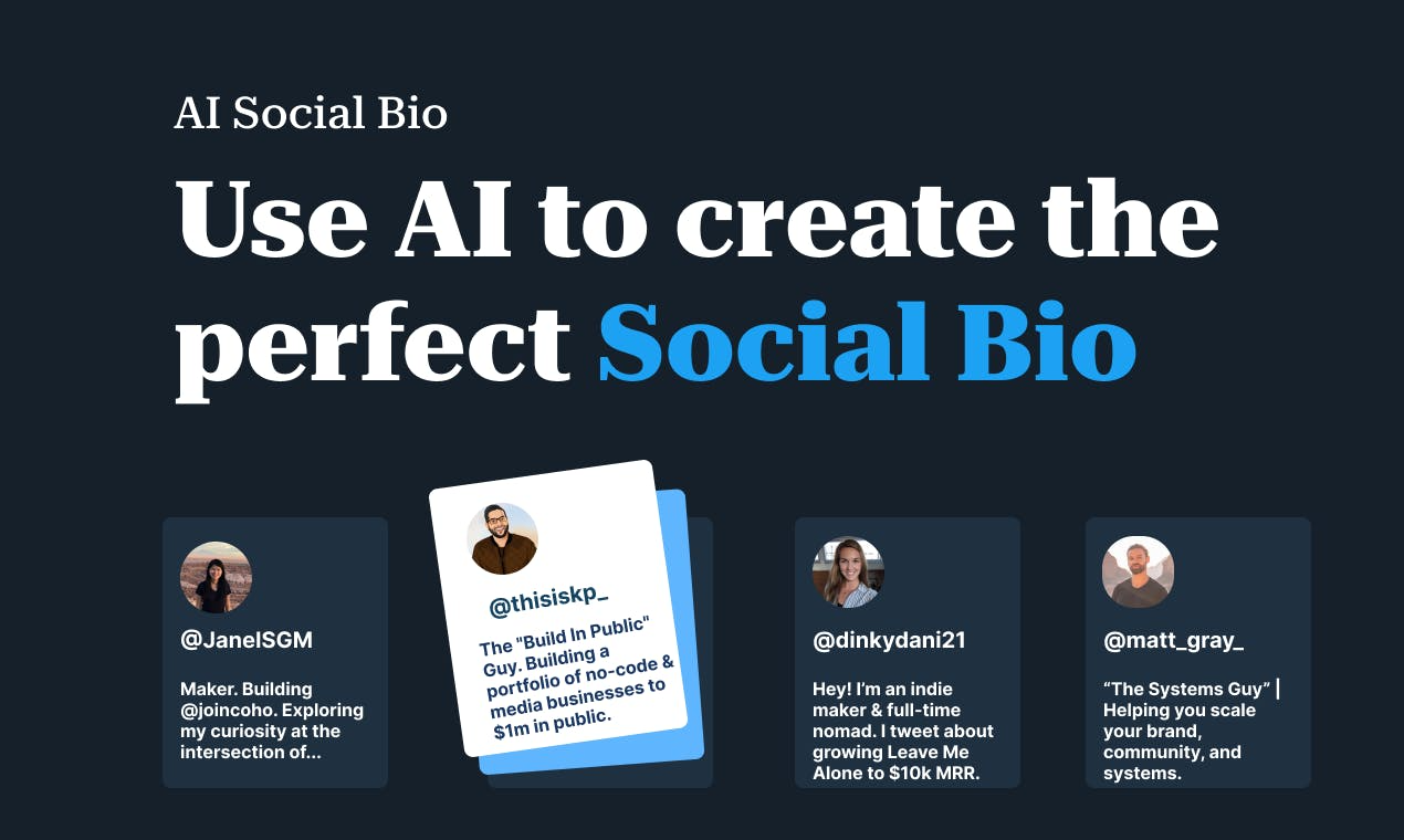 AI Social Bio: La Herramienta Definitiva Para Impulsar Tu Presencia En ...