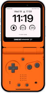 ORANGE GAMEBOY WALLPAPER PHONE