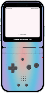 GAMEBOY WALLPAPER IPHONE - PASTEL GRADIENT