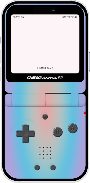 GAMEBOY WALLPAPER IPHONE - PASTEL GRADIENT
