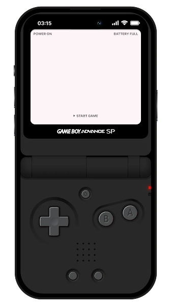 GAME BOY LOCKSCREEN WALLPAPER BLACK/NEGRO