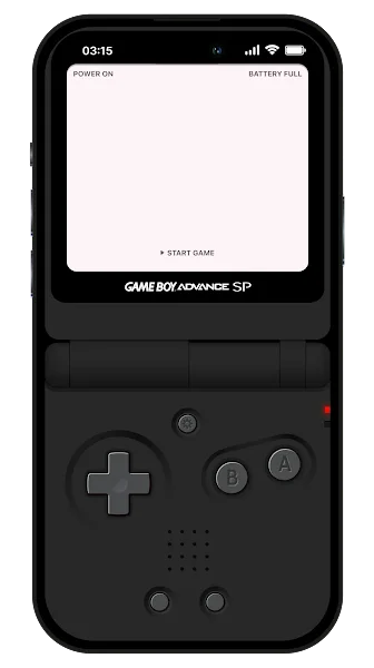 GAME BOY LOCKSCREEN WALLPAPER BLACK/NEGRO