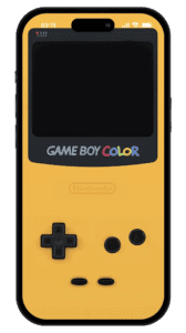 4K Yellow Game Boy Color Wallpaper