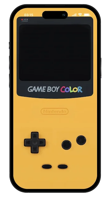 4K Yellow Game Boy Color Wallpaper