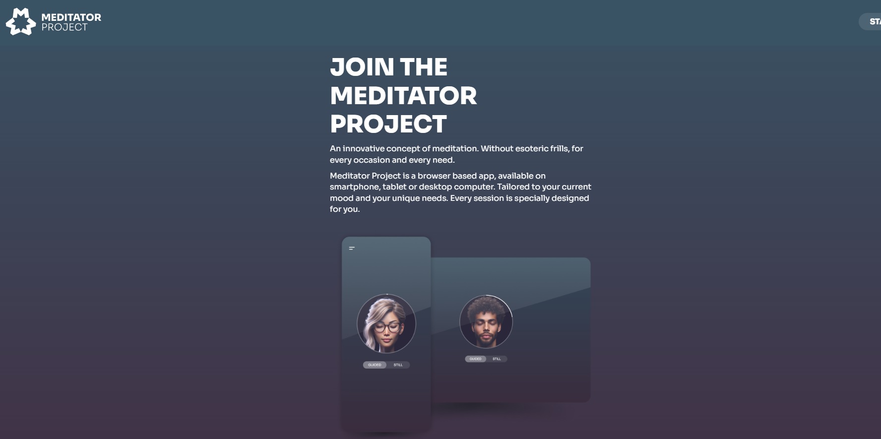 Meditator Pro: La herramienta de meditación guiada por IA para encontrar la calma y mejorar tu enfoque.