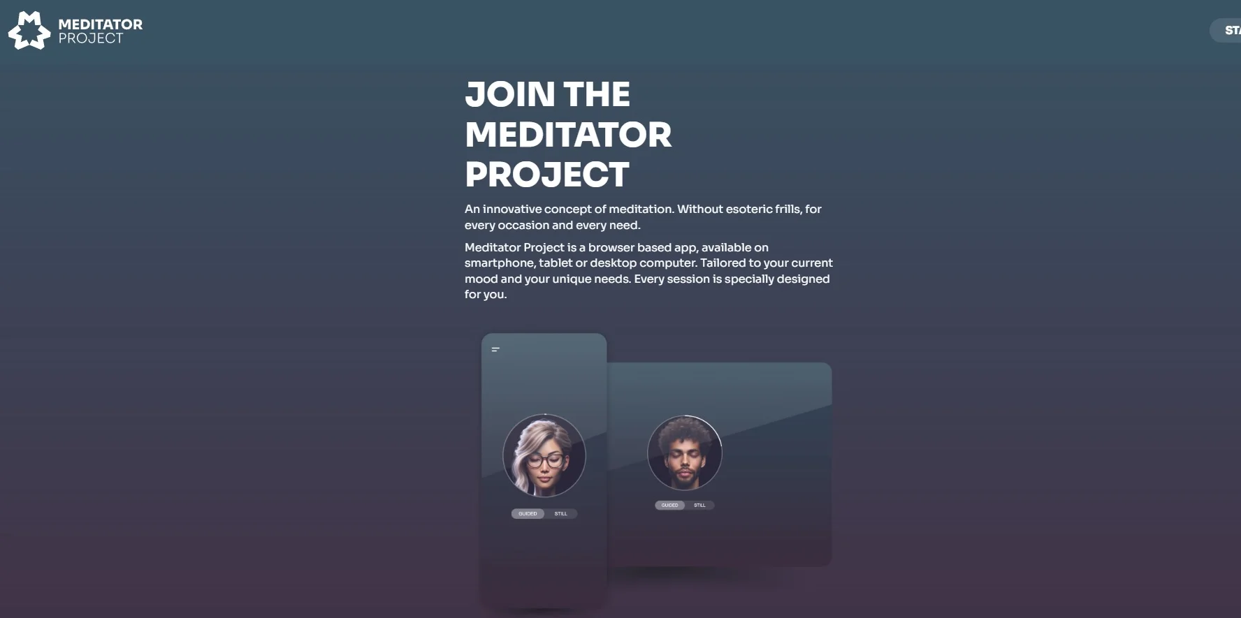 Meditator Pro: La herramienta de meditación guiada por IA para encontrar la calma y mejorar tu enfoque.