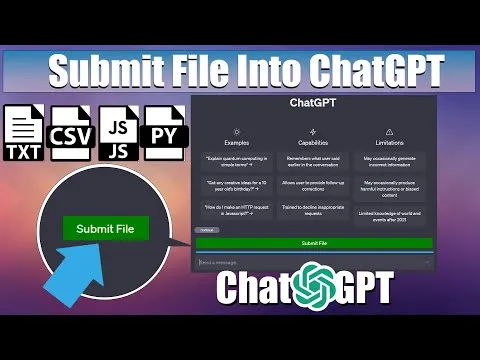 ChatGPT File Uploader: Carga y procesa archivos grandes de manera eficiente con ChatGPT