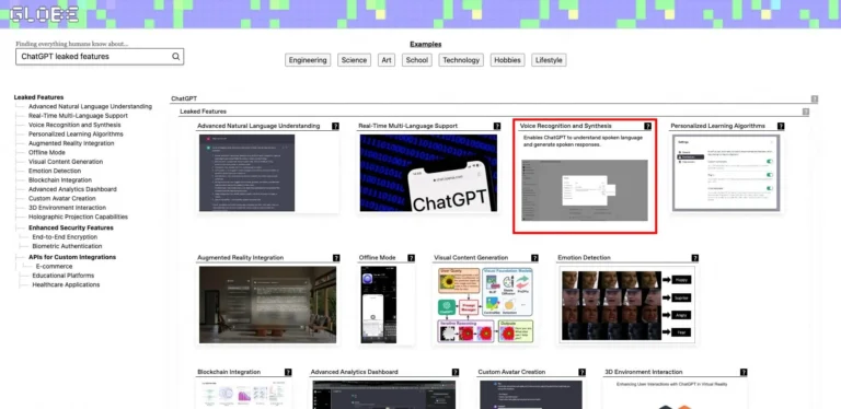Explorer Globe AI, una herramienta de aprendizaje visual impulsada por inteligencia artificial que permite a los usuarios explorar y organizar información a través de mapas mentales interactivos.