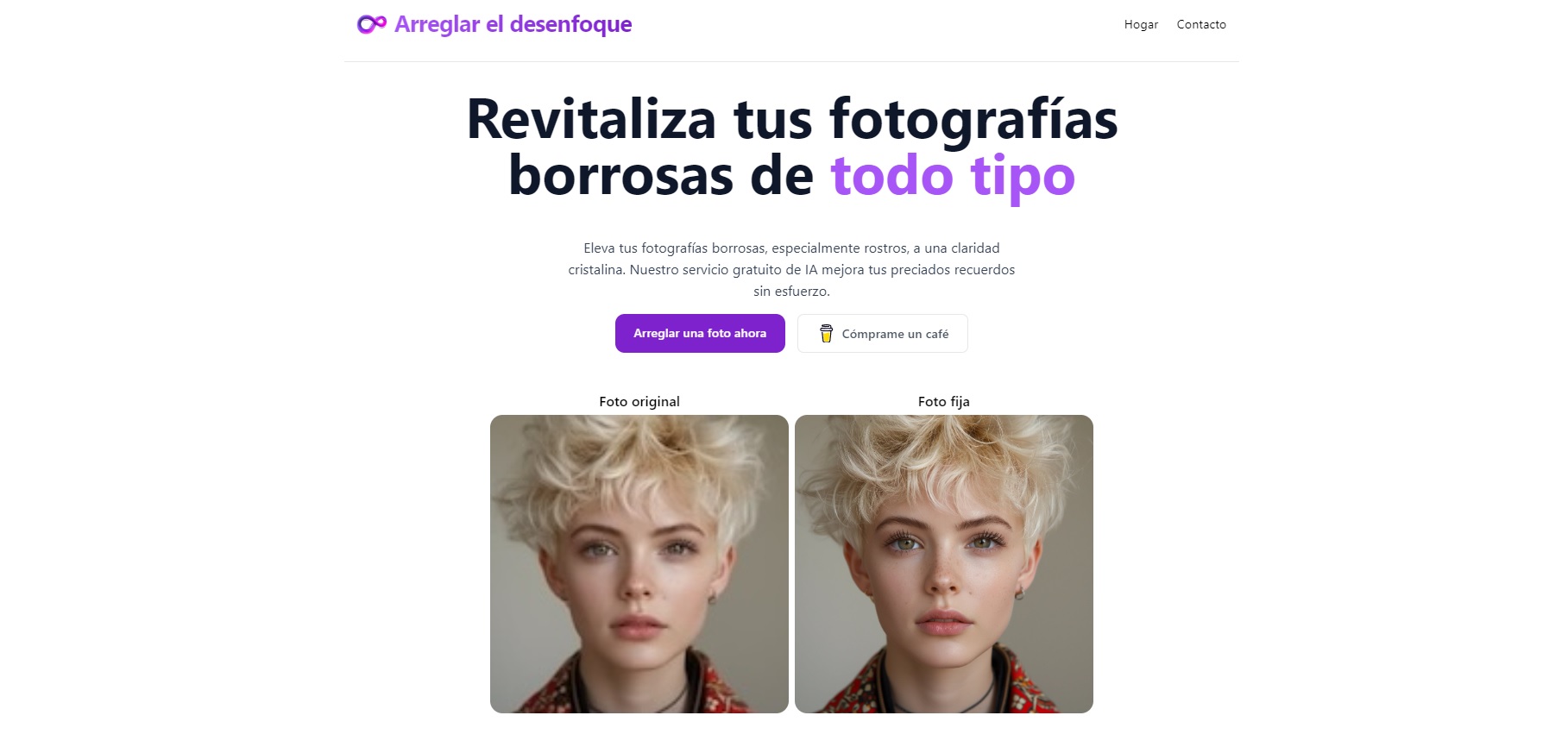 FixBlur, una herramienta basada en IA que transforma fotos borrosas en imágenes nítidas y vibrantes