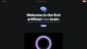 Logotipo de EDOM.ai, una herramienta de inteligencia artificial empresarial que ayuda a los usuarios a alcanzar el éxito financiero y optimizar sus negocios