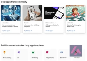 Lazy AI: Tu aliado para crear aplicaciones web con facilidad. 🚀 Despliega tu aplicación en la nube con un solo clic. 🌐