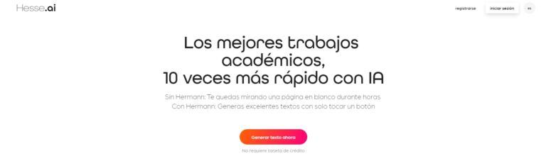 Hesse AI, una herramienta impulsada por inteligencia artificial (IA) diseñada para simplificar tus estudios y mejorar tu rendimiento académico.