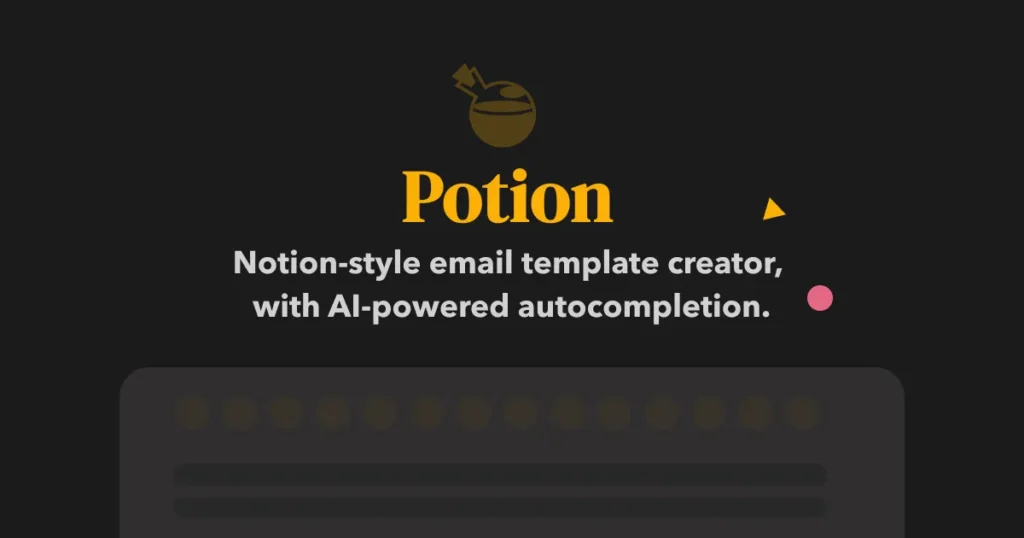 Potion, una herramienta de correo electrónico inteligente