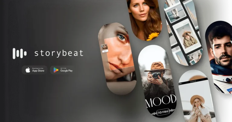 Crea contenido visual impactante para tus redes sociales con Storybeat: plantillas profesionales, filtros y música sincronizada. ¡Descarga gratis ahora!