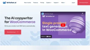 WriteText.ai: Tu asistente de escritura impulsado por IA para mejorar el SEO y las descripciones de productos en Magento. 🌐💡