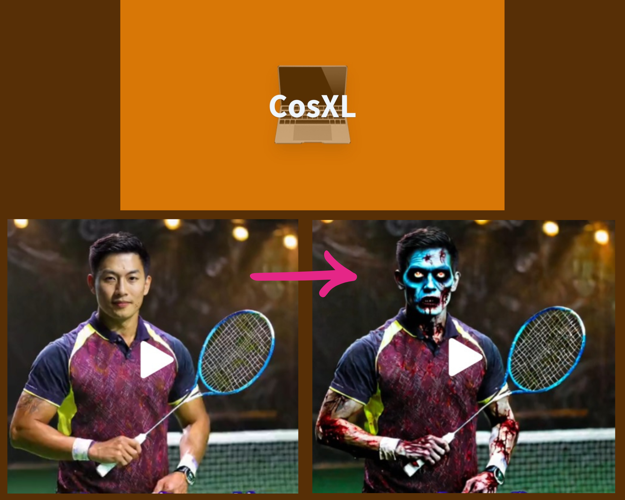 Imagen mejorada con CosXL: colores vibrantes y detalles nítidos. 🌟📷