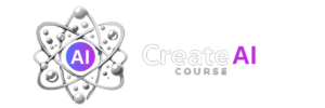 Logo de CreateAiCourse, representando la creación rápida y eficiente de cursos en línea.