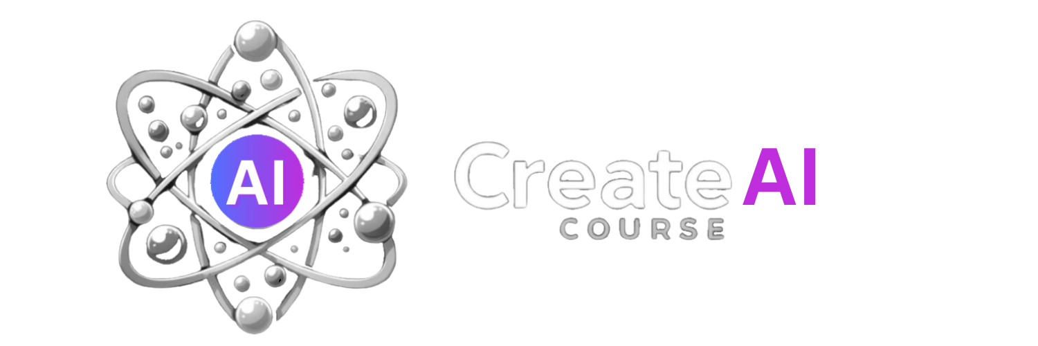 Logo de CreateAiCourse, representando la creación rápida y eficiente de cursos en línea.