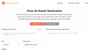 MailGenerator.ai: Herramienta de IA para crear emails personalizados y efectivos