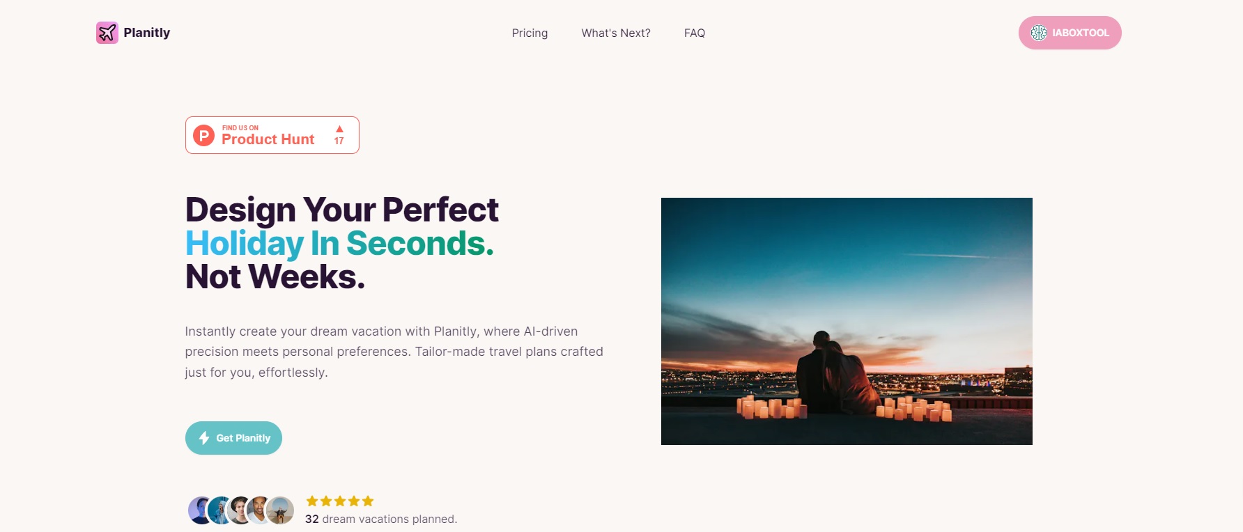 Explora el potencial de Planitly, donde la tecnología de IA te ayuda a planificar viajes únicos y memorables
