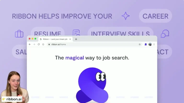 Transforma tu currículum con Ribbon AI. Aumenta tus posibilidades de éxito en el mercado laboral.