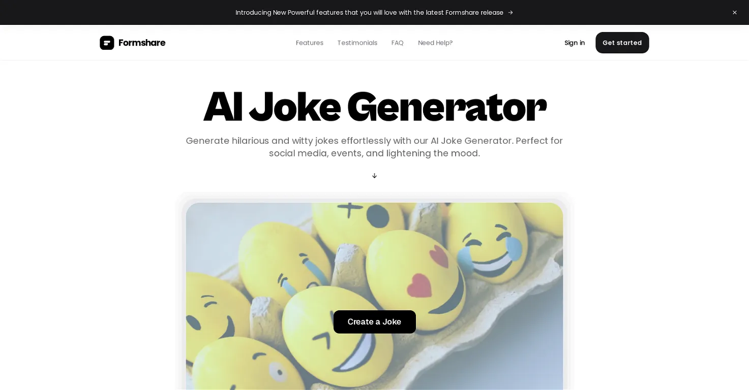 AI Joke Generator: Crea risas instantáneas con inteligencia artificial