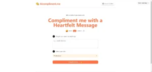 Explora cómo AI Compliment Generator transforma la forma en que expresamos nuestro afecto con cumplidos personalizados y creativos.