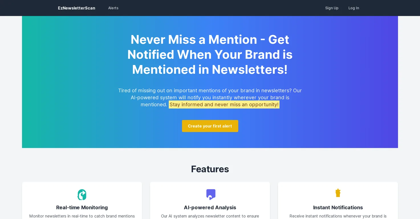 EzNewsletterScan: Tu aliado para el monitoreo de marcas en newsletters 📊🔍