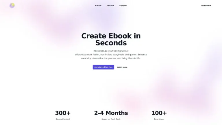Swift AI Writer: interfaz amigable para la creación rápida de libros electrónicos