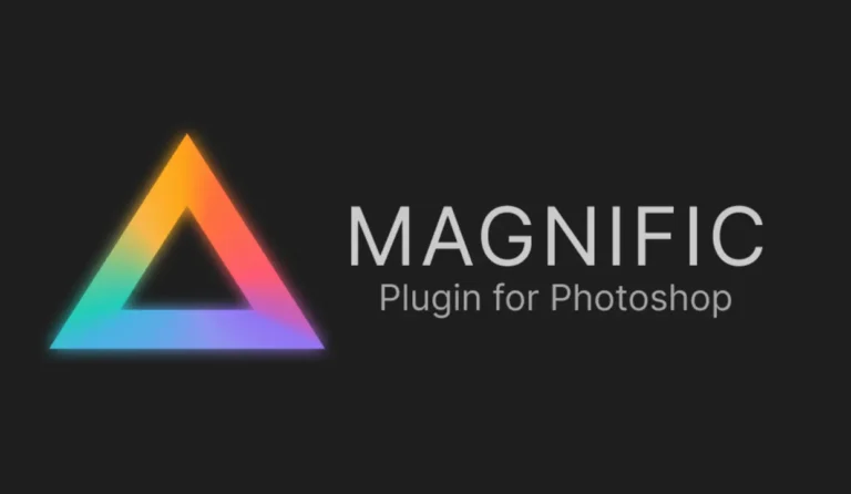 imagen de baja resolución a alta resolución utilizando el plugin Magnific en Photoshop