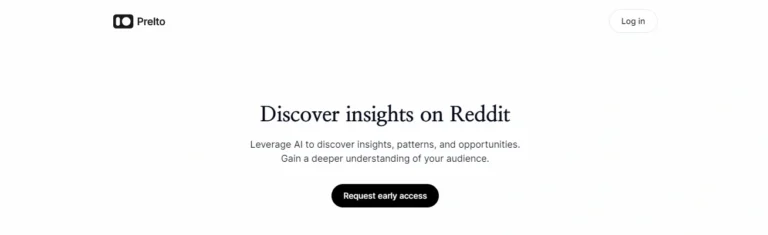 Descubre tendencias con Prelto: Análisis inteligente en Reddit 📊🔍