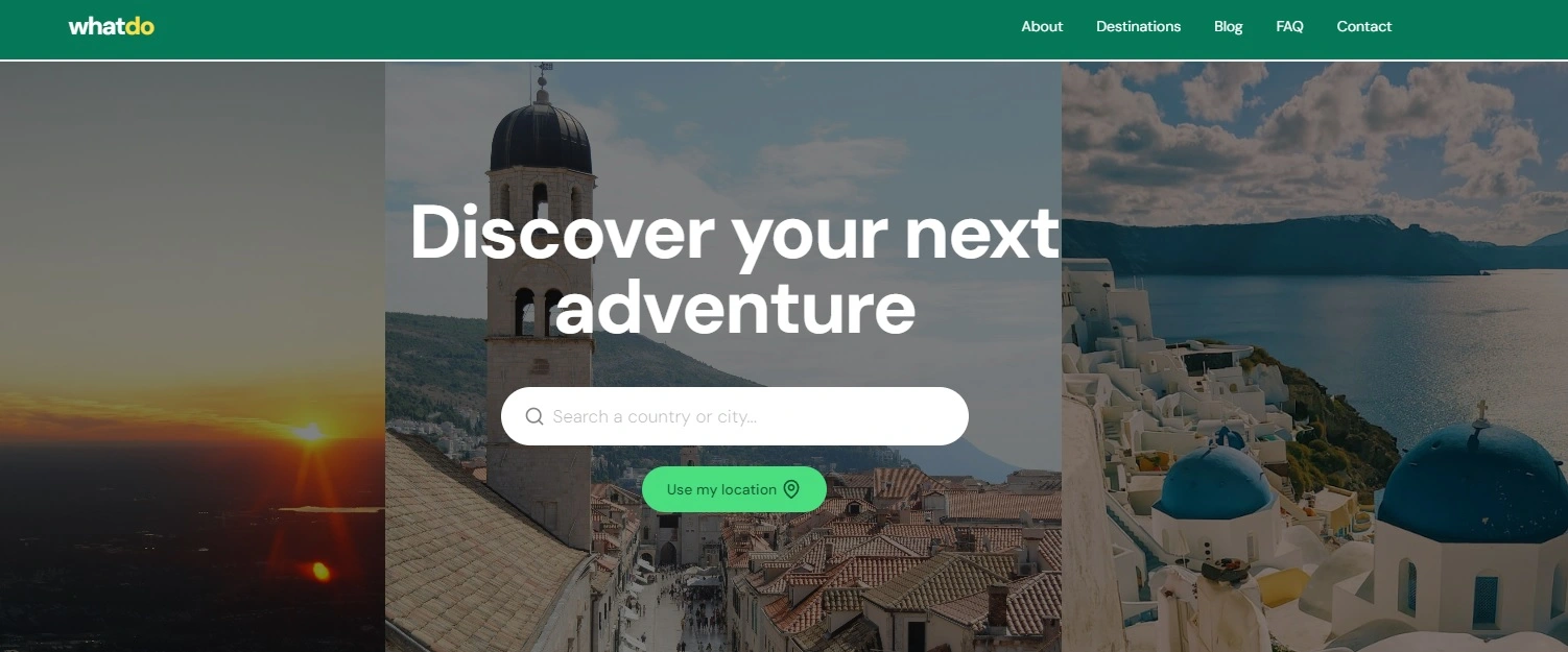 Explora el mundo con WhatDo: Tu Asistente de Viajes Inteligente 🌍🗺️