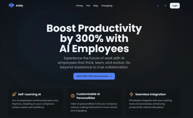 Empleados virtuales inteligentes de AiAlly optimizando la productividad empresarial