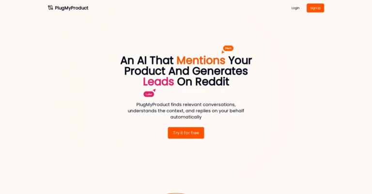 Automatización de marketing en Reddit con Plug My Product