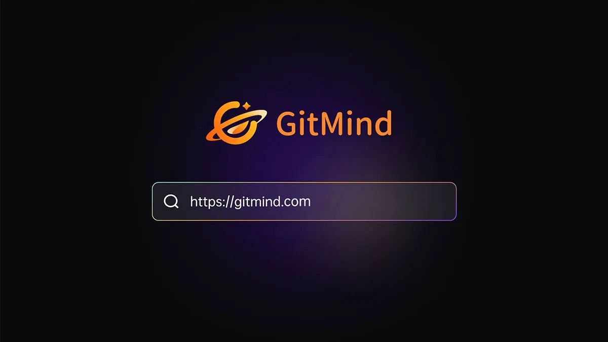 GitMind mostrando la creación de un diagrama inteligente y colaborativo con IA