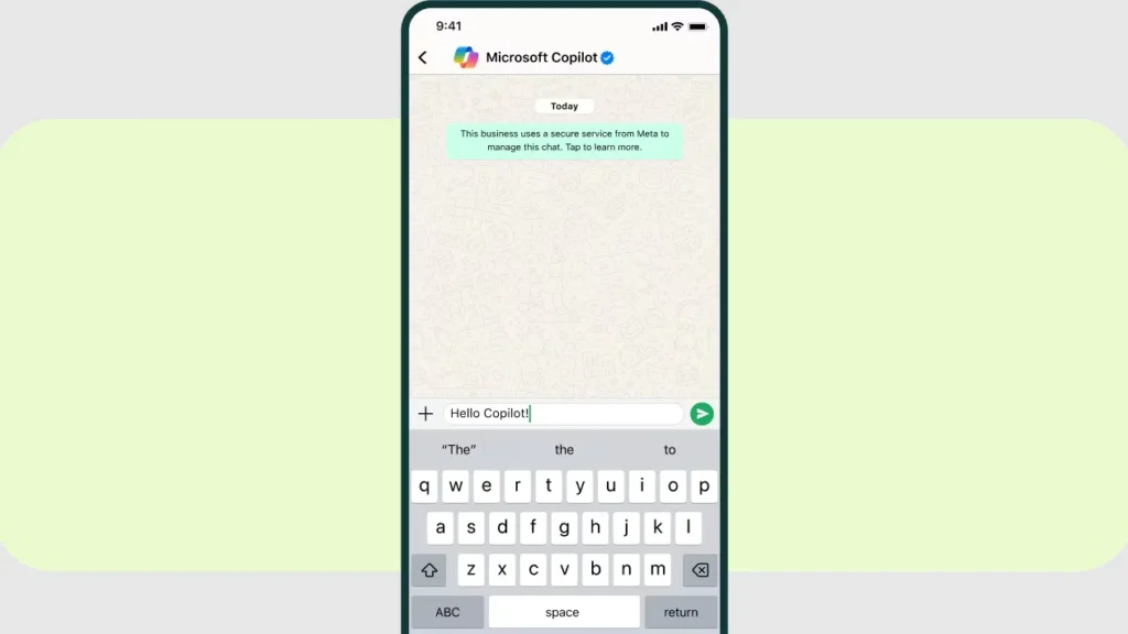 Copilot en WhatsApp: Chatbot de IA de Microsoft facilitando la generación de contenido y búsqueda de información en tiempo real