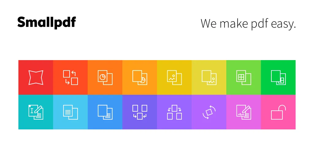 Smallpdf - herramientas para editar, comprimir y convertir documentos PDF fácilmente