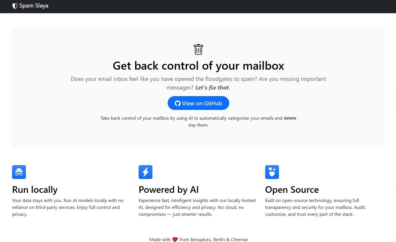 Spam Slaya: IA gratuita para organizar y eliminar el spam en tu bandeja de entrada