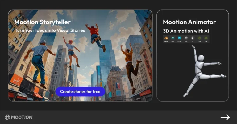 Ejemplo de creación de video con Mootion, una herramienta de inteligencia artificial que transforma ideas en contenido visual atractivo.