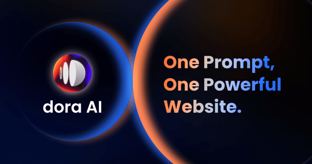 Dora AI: Herramienta de creación de sitios web interactivos en 3D utilizando inteligencia artificial sin necesidad de codificación.
