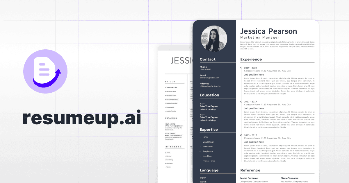 ResumeUp.AI: Herramienta de inteligencia artificial para crear y optimizar currículums profesionales y compatibles con ATS.