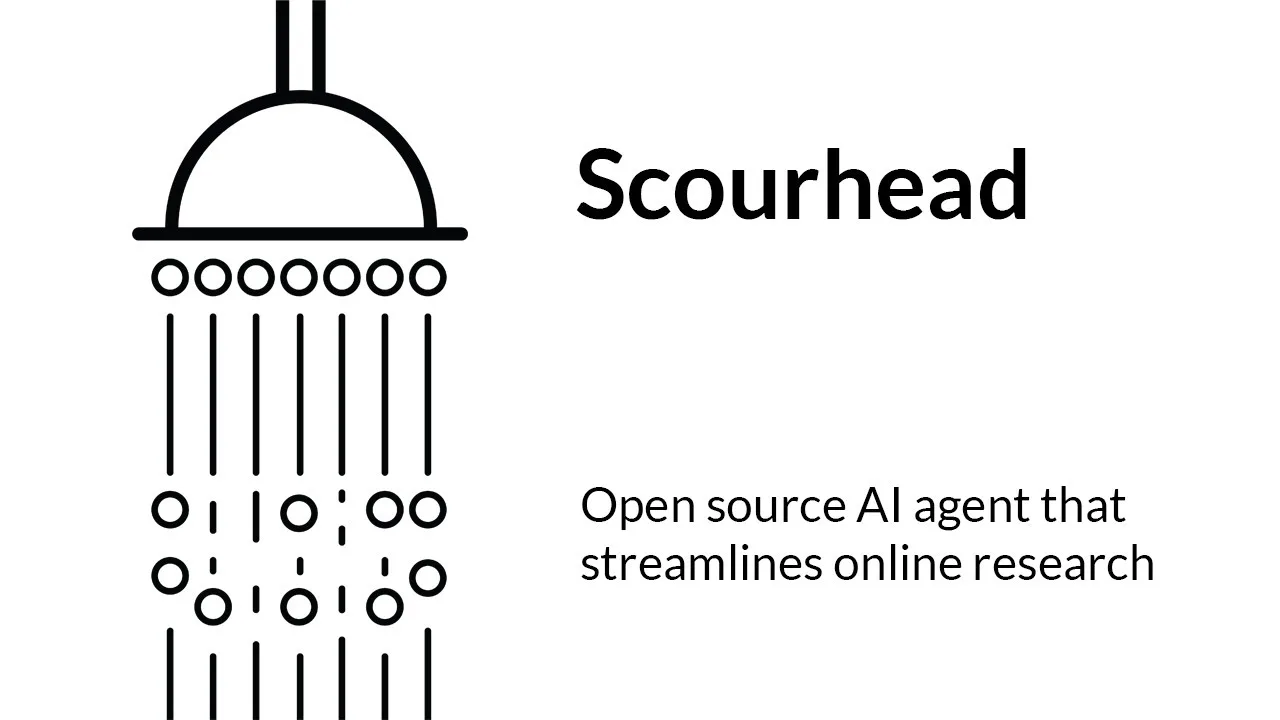 Scourhead, herramienta de inteligencia artificial gratuita para automatizar la investigación online, organizar datos y proteger tu privacidad.