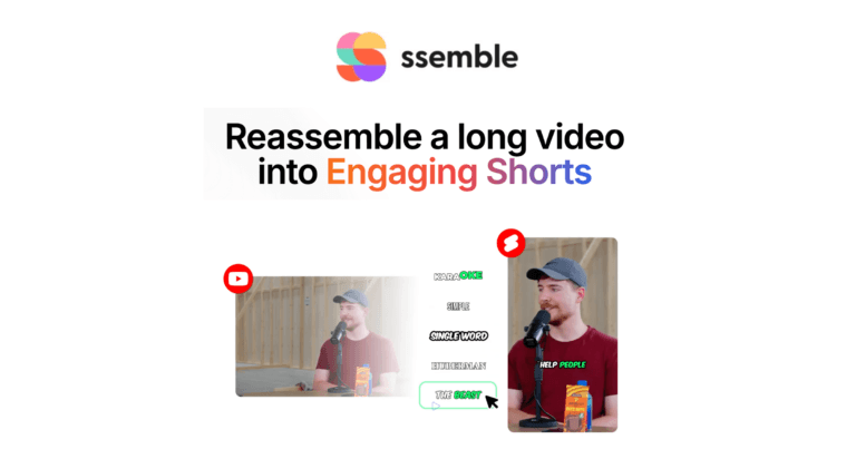 Edición avanzada con Ssemble: Transforma videos largos en clips virales con inteligencia artificial.