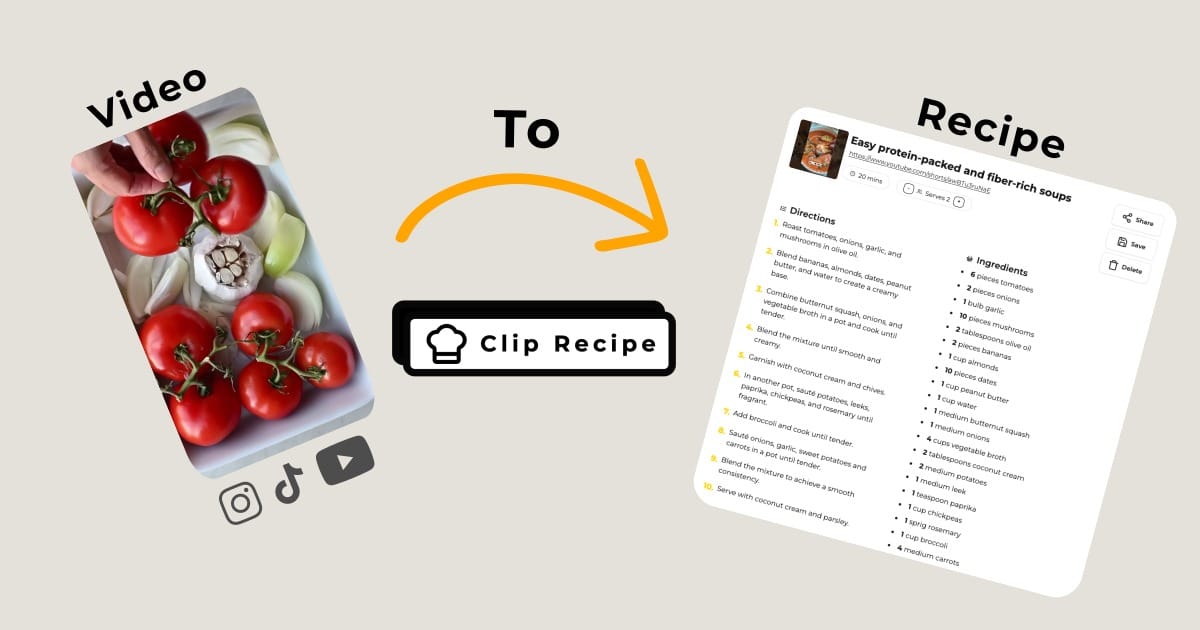 ClipRecipe: Convierte videos de cocina en recetas detalladas con IA en segundos