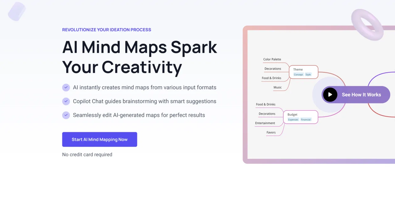 MindMap AI: herramienta de IA para crear mapas mentales de forma rápida y sencilla