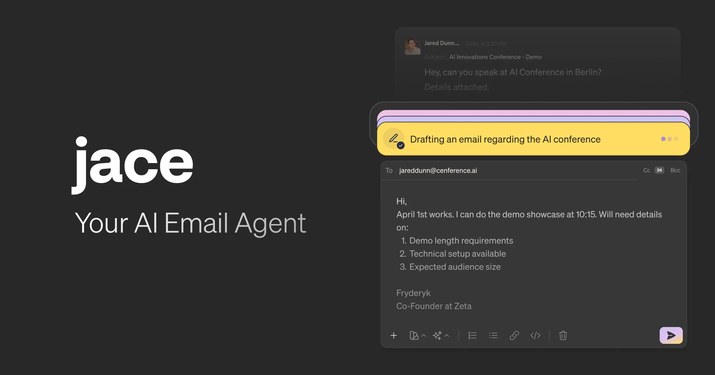 Jace AI: Asistente inteligente para gestionar emails y reuniones con IA, optimizando la productividad