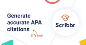 Scribbr: Herramienta para detectar plagio y generar citas académicas.
