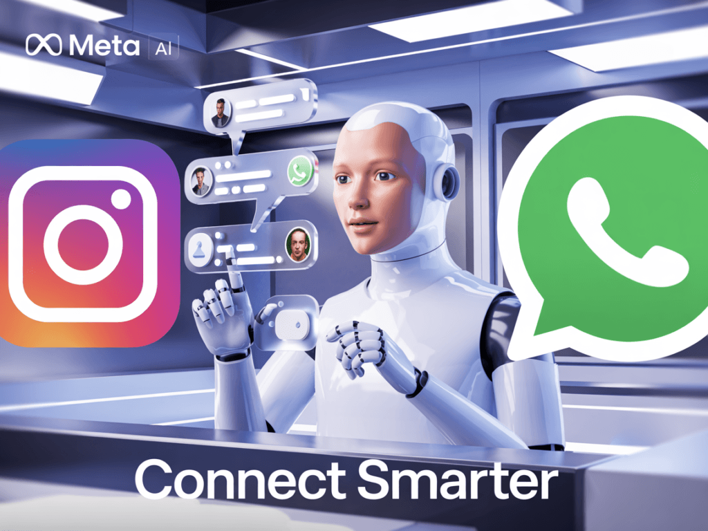 Llama 4, la inteligencia artificial multimodal de Meta para WhatsApp, Instagram y otras plataformas.