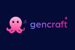 Generador de arte con inteligencia artificial Gencraft crea una imagen digital a partir de texto creativo