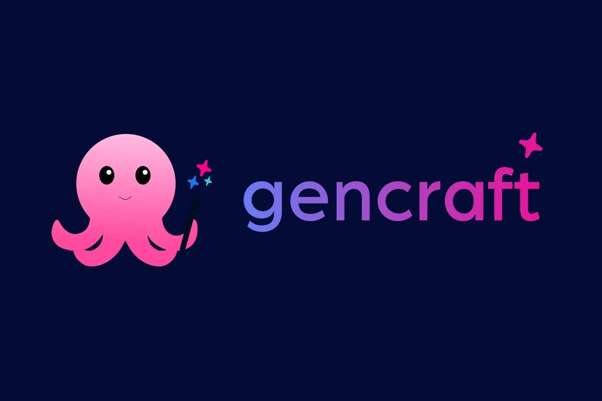 Generador de arte con inteligencia artificial Gencraft crea una imagen digital a partir de texto creativo